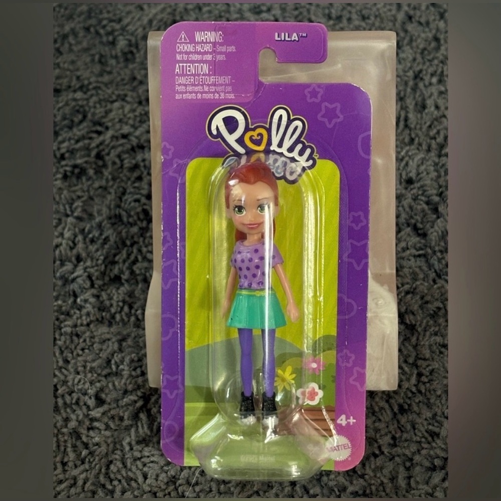 NWT Polly Pocket Doll Whose Name is Lila